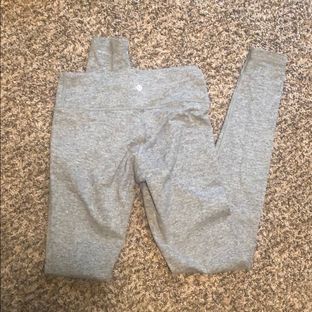Lululemon Wunder Unders In Heathered Slate